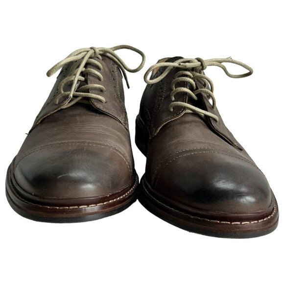 Cole Haan Mens Williams Welt Leather Oxfords Size 10.5 M Brown Business C21323 - Picture 4 of 14